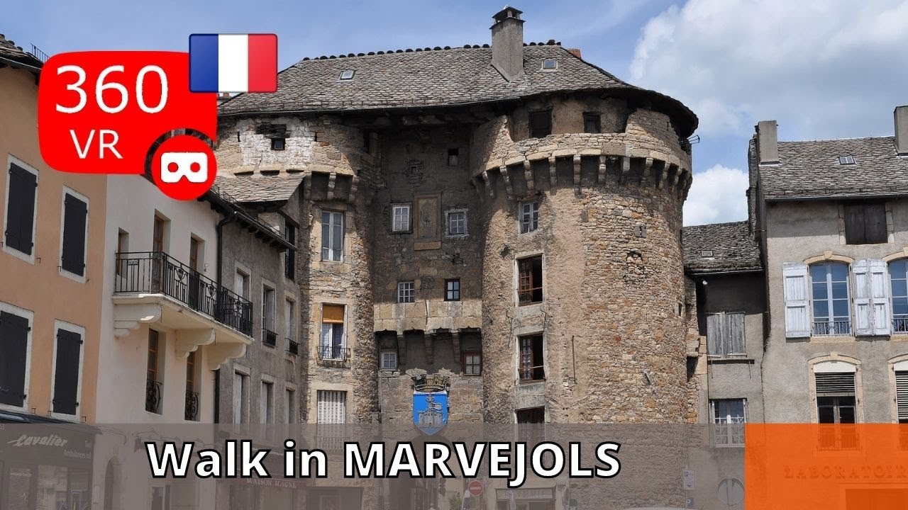 360&deg; views of France : Today a walk in Marvejols