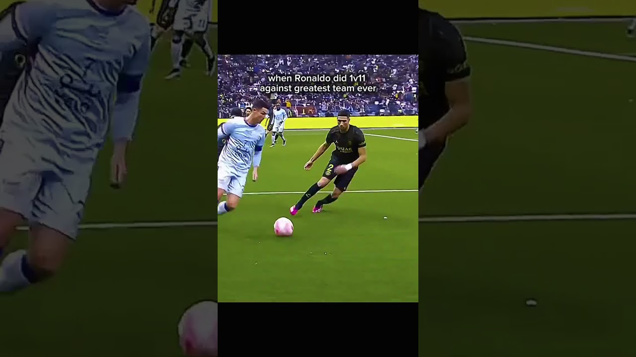 Ronaldo vs best team ever 🥶☠️