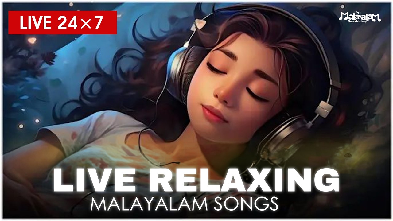 Love Songs Malayalam Live 💝 Nonstop Romantic Hits | Heart Melting Love Melodies