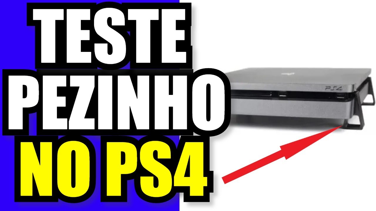 USAR PEZINHO NO PS4 REALMENTE AJUDA ? VEJA O TESTE