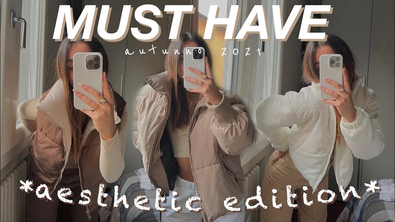 vestiti MUST HAVE autunno 2021 🍂 || *aesthetic edition*