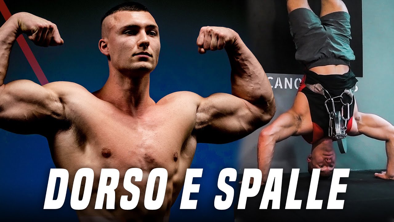 DORSO E SPALLE - COME SI ALLENA UN CAMPIONE DI CALISTHENICS ep 2