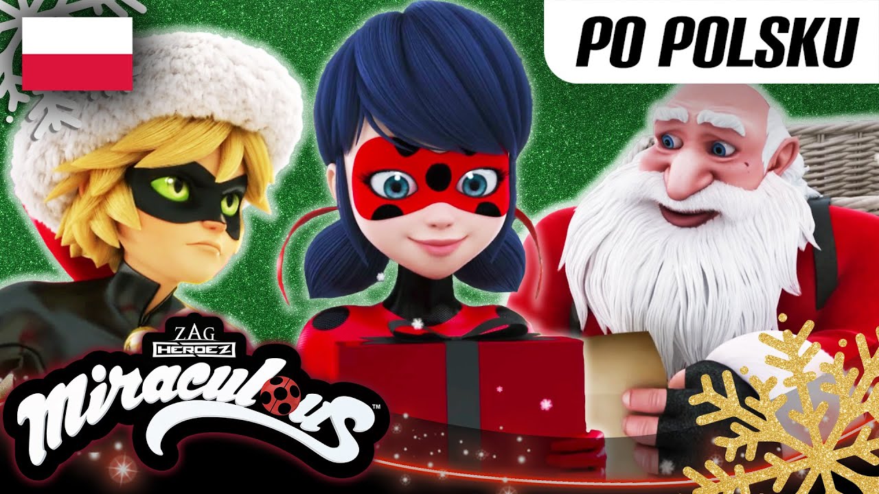 🐞❄️ ŚWIĘTA 2025 – Kompilacja 🎁🇵🇱 30 MINUT PO POLSKU | Miraculum: Biedronka i Czarny Kot | Miraculous