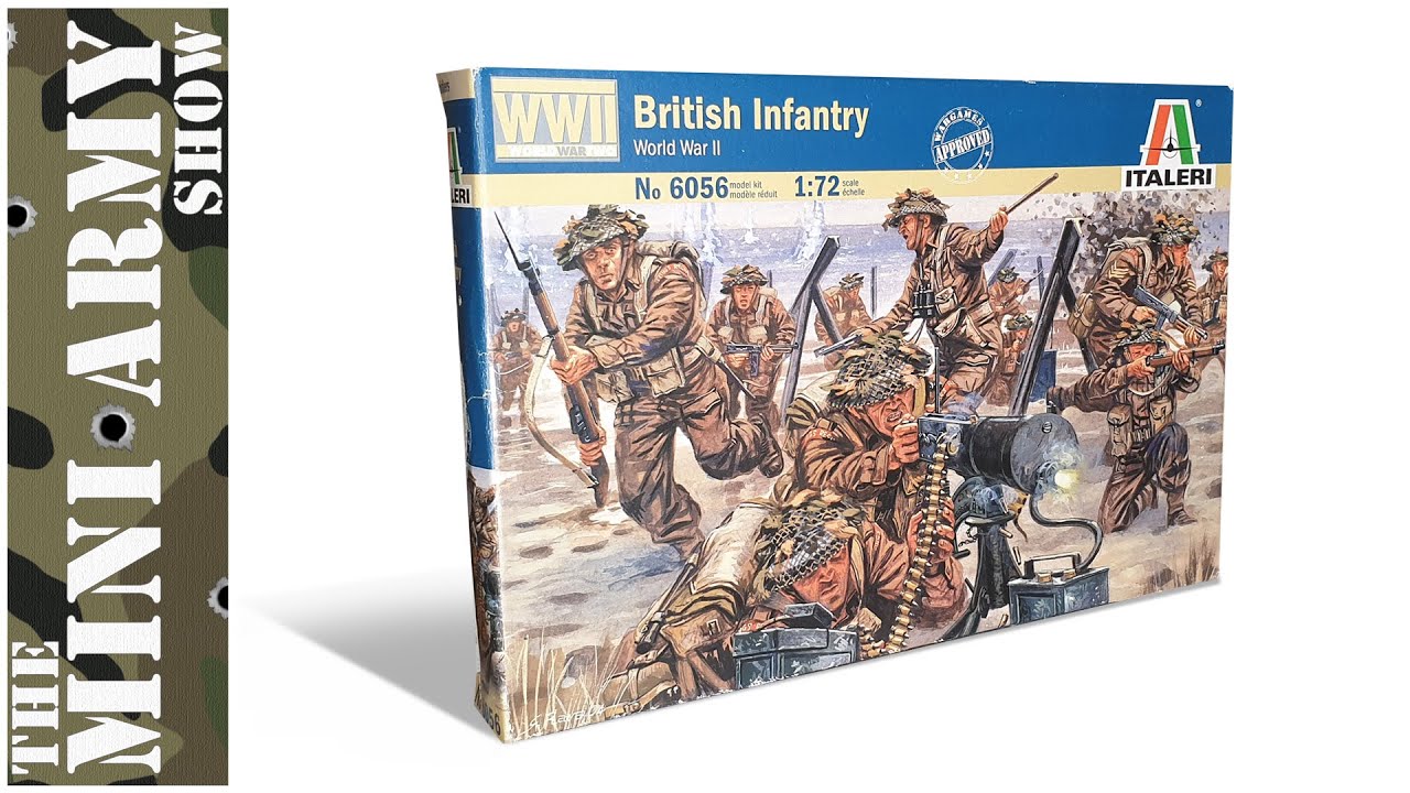 The Mini Army Show Ep 18 - Italeri British Infantry
