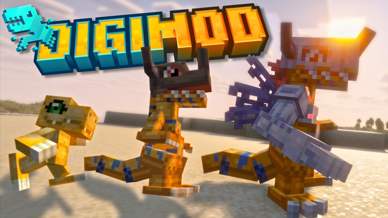 Testing Minecraft's Best Digimon Mod... (Is It Really Good?)