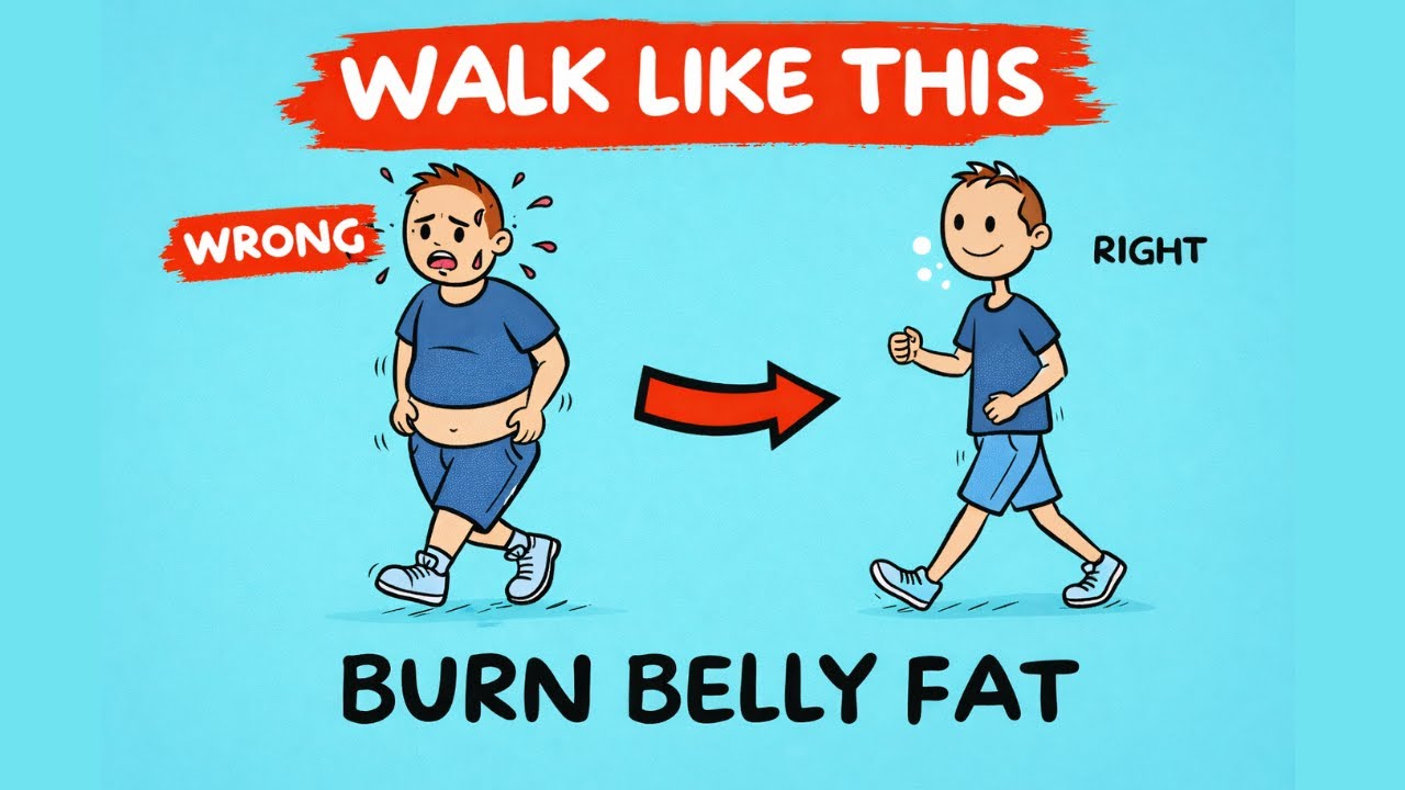 Walk Like This to Force Your Body to Burn Belly Fat