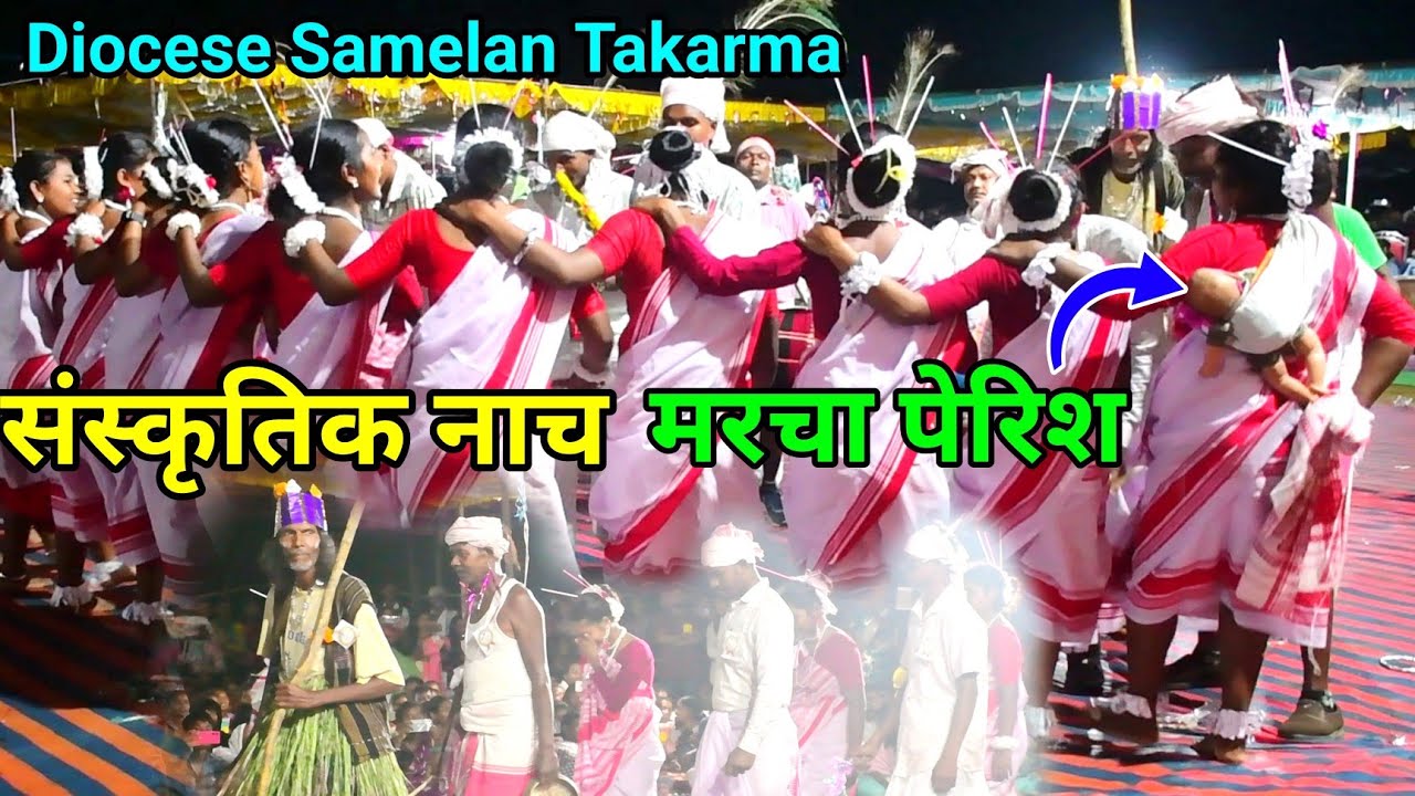Cultural dance Marcha Parish // Diocese Samelan Takarma @NKvideocreator