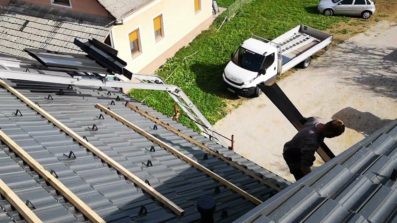 Creaton Rapido Antracit pokrivanje
