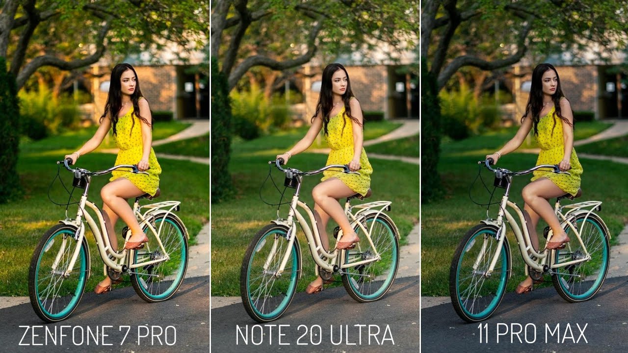 ASUS Zenfone 7 Pro VS Samsung Note 20 Ultra VS iPhone 11 Pro Max CAMERA COMPARISON