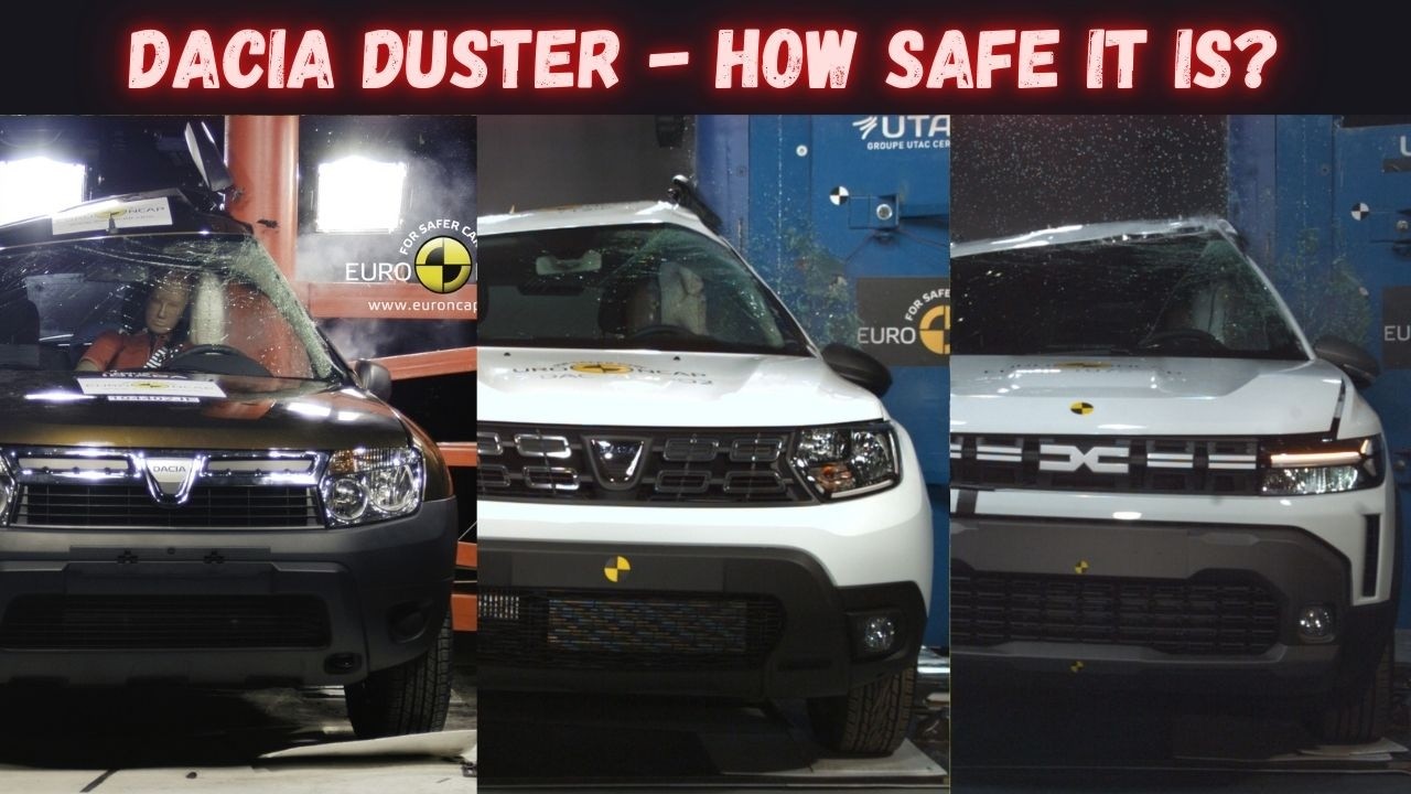 2011 - 2024 Dacia Duster - Comparing Crash Test Results!