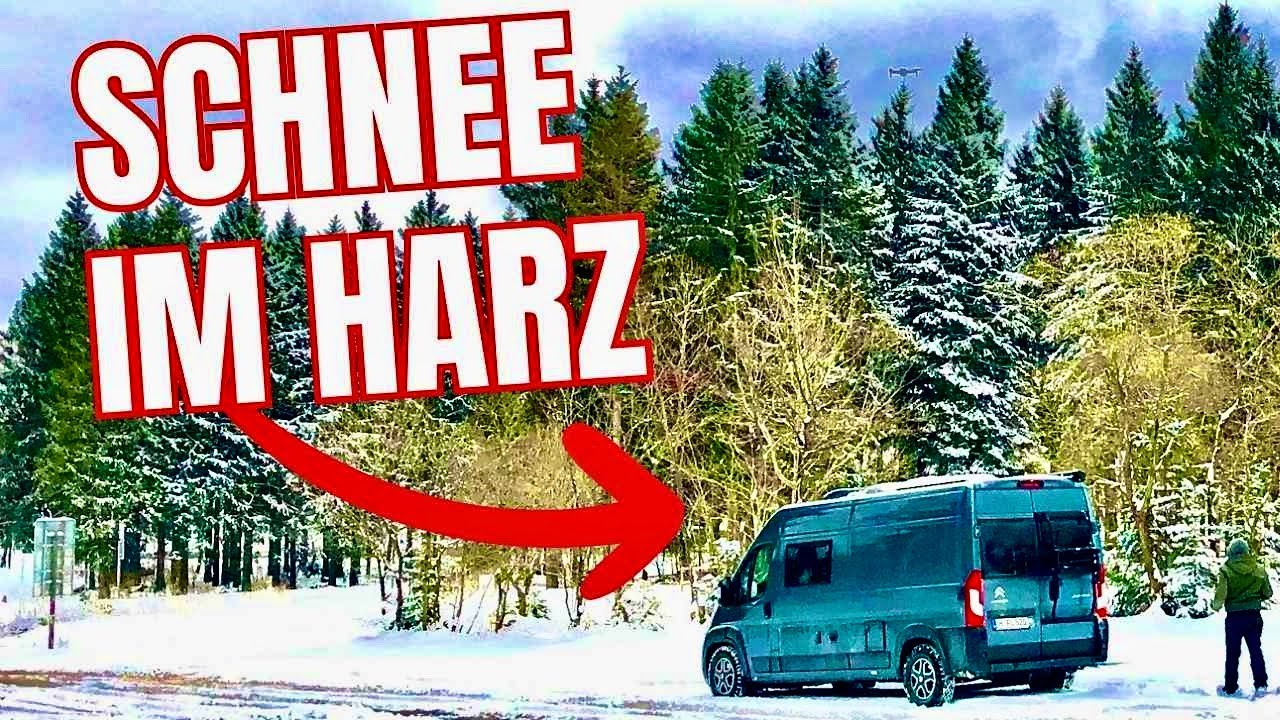 Oberharz im Schnee ❄☃️ Langweilig oder Traumziel?  Camper Glück Harz 👉 Unterwegs im Wohnmobil