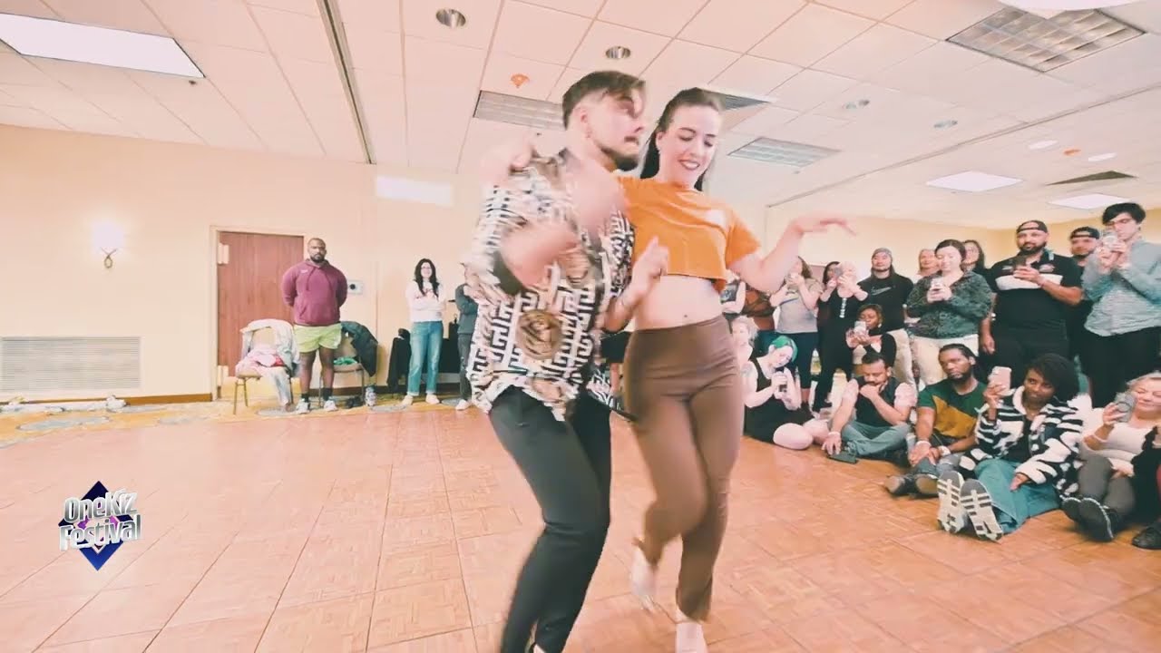 Joseal & Manon Kizomba demo at One Kiz 2023 in Dallas Texas