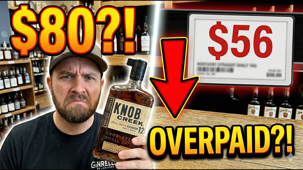 I Overpaid for Knob Creek 12… Then Found It $24 Cheaper