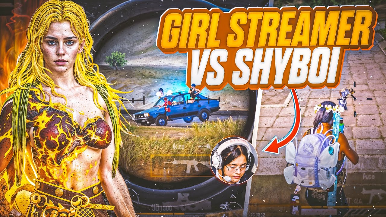 Girl Streamer Shocked After This Insane Play! | BGMI 🔱