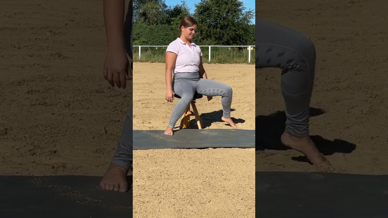 Den Sitz im Galopp auf dem Balimo® üben