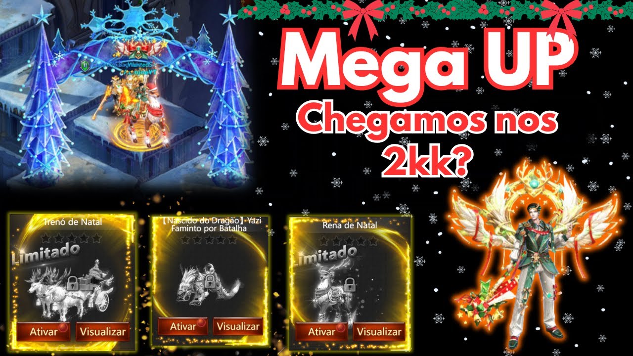 "Saga do Mago" Chegamos nos 2kk? Sorte Apareceu - Ep 125 - Wartune Ultra