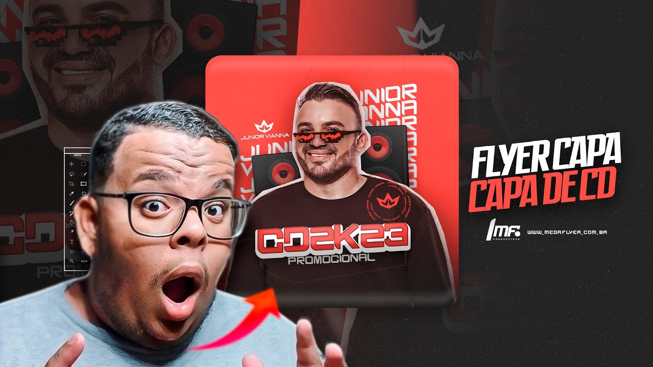 Como criar  CAPA DE CD COMPLETO | 4 PSD FREE [ID VIUSAL] AULÃO SEM CORTES