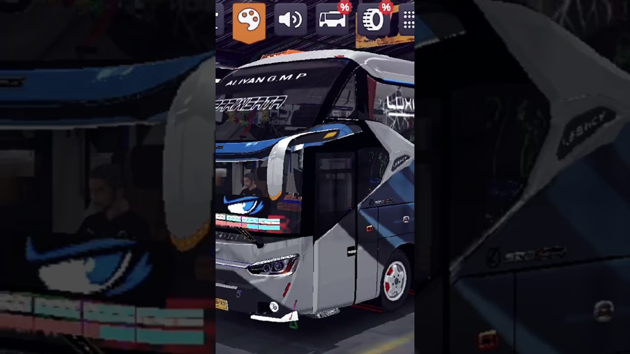 bus sr2 dan liveri bus