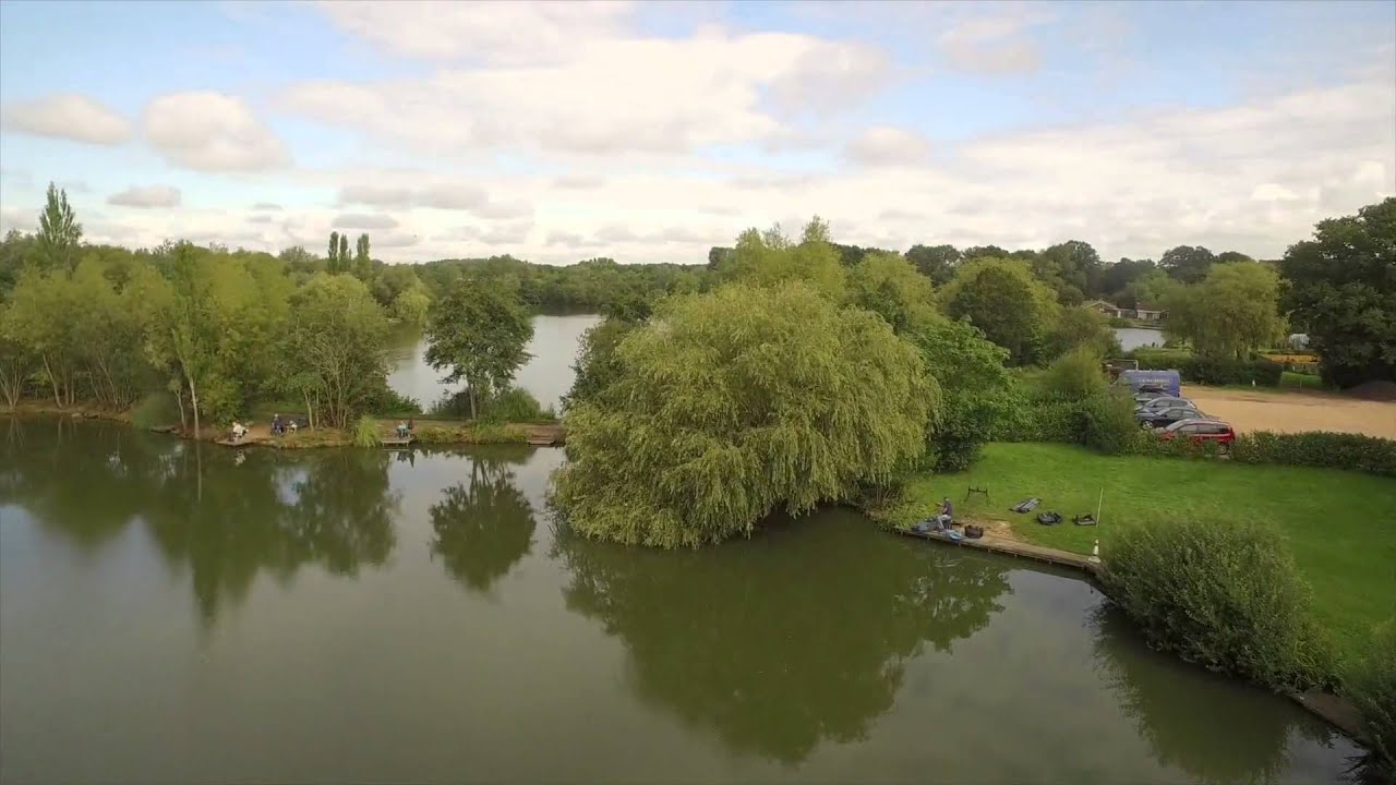 Willow Park Fishery Aerial View HD