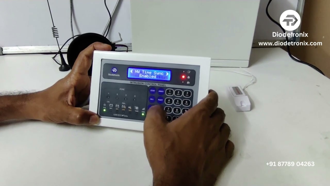 Diodetronix Intrusion alarm panel