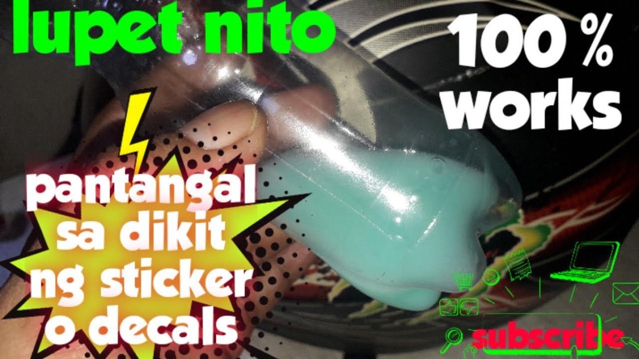 how to remove sticker or tape recedue of your car and motorcyclere