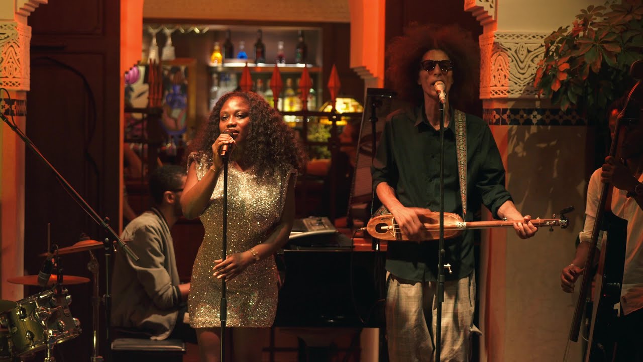 🇲🇦 Fallin' & Shalaba: The FULL Live Jazz-Gnawa Fusion Concert in Marrakech at Le Bistro Arabe! 🎶