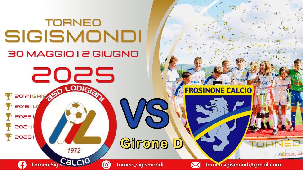 ATLETICO LODIGIANI VS FROSINONE U12 TORNEO SIGISMONDI 2025