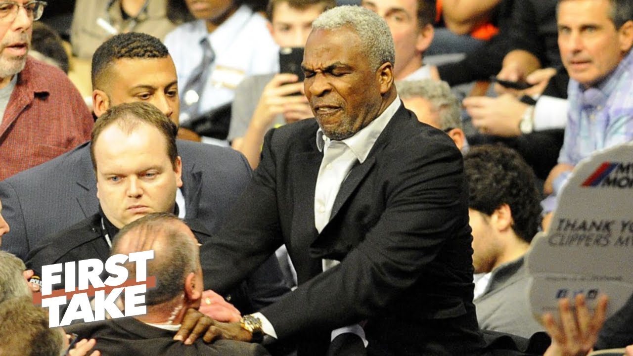 First Take reacts: Charles Oakley kicked out of Madison Square Garden during a Knicks game