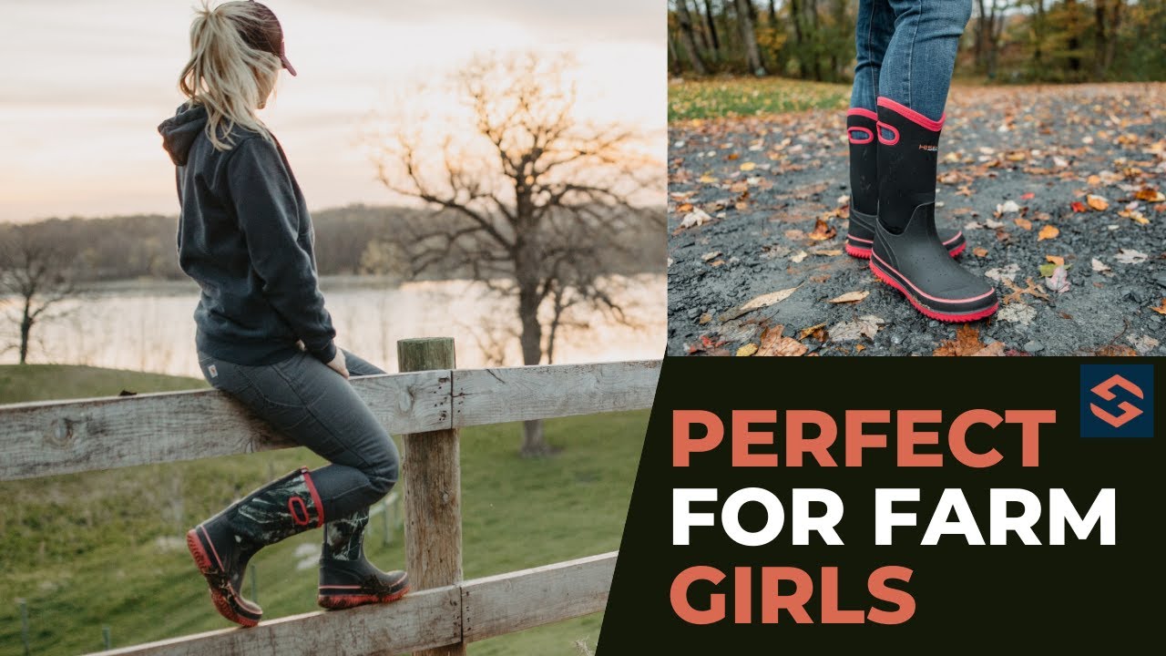 Keep Warm in Cold Winter | What Farm Girl Shares About HISEA Boots For Mud