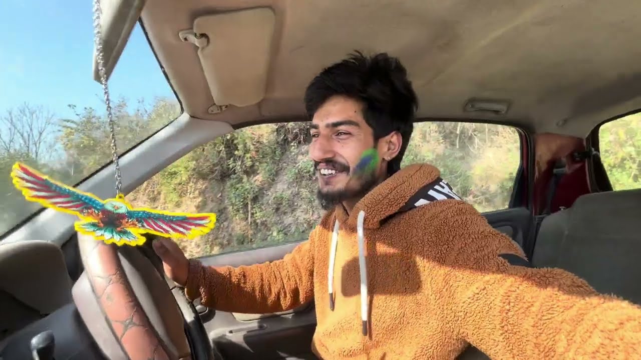 😊bacchon Ne pakad kar Rang Laga Diya 😊😅