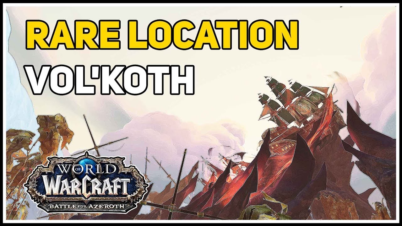 Vol'koth Rare Location WoW Nazjatar