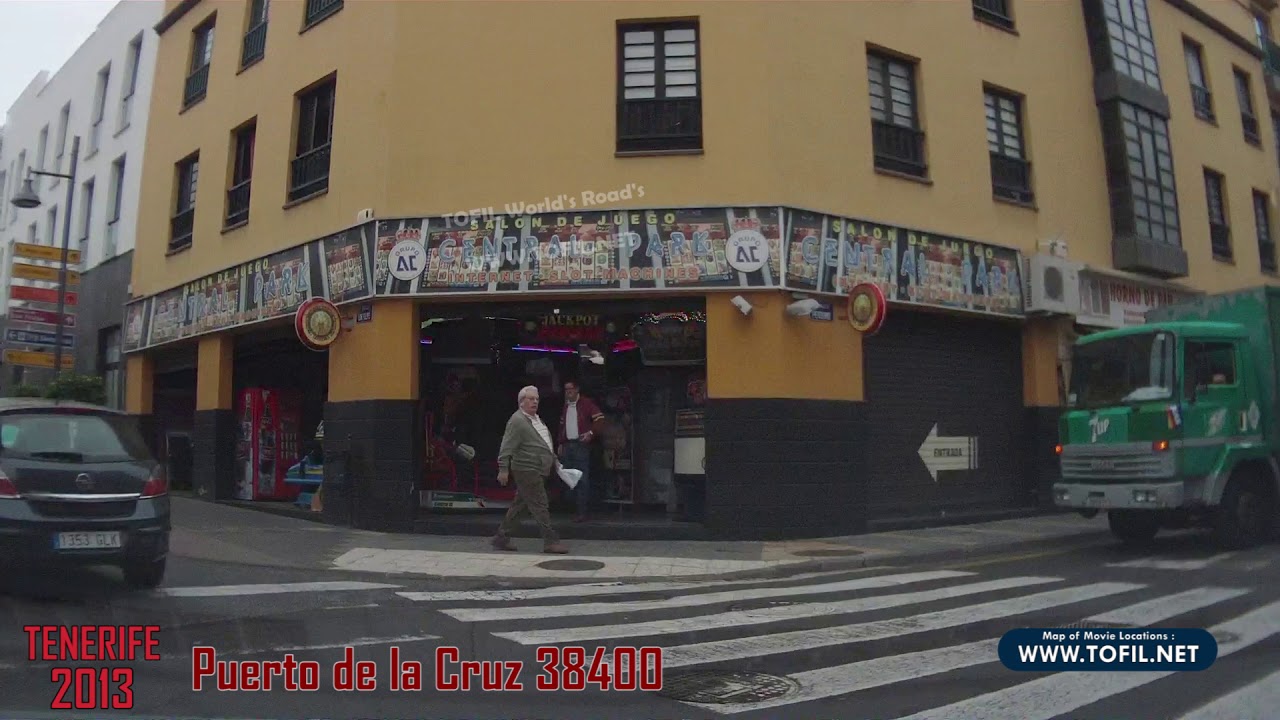Puerto de la Cruz 38400 2013 Tenerife - Espana Dashcam Driving Movies WWW.TOFIL.NET