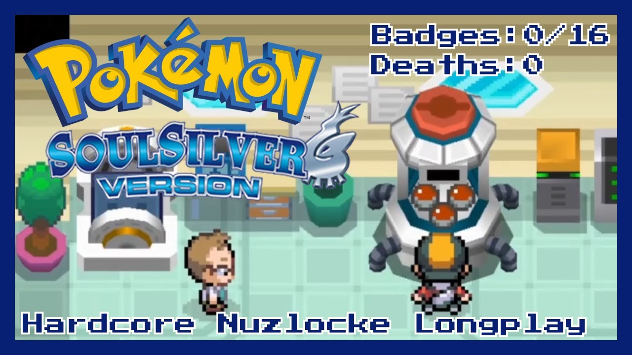 Pokémon SoulSilver - Longplay - Hardcore Nuzlocke (No Commentary)