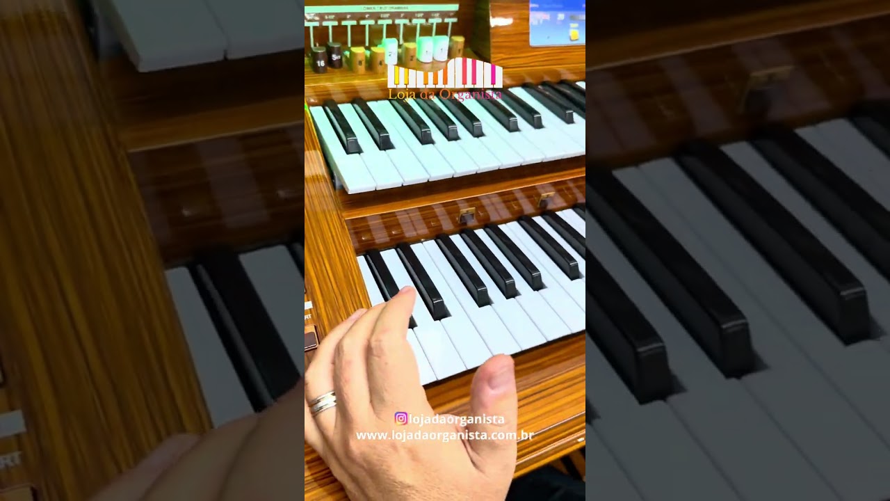 Orgao Harmonia HS 900 Luxo Principais Caracteristicas ( Loja da Organista ) #orgaoharmoniahs900