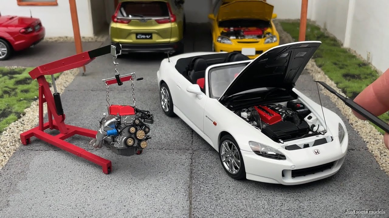1:18 Honda S2000 (AP2), Grand Prix White - Motorhelix [Unboxing]