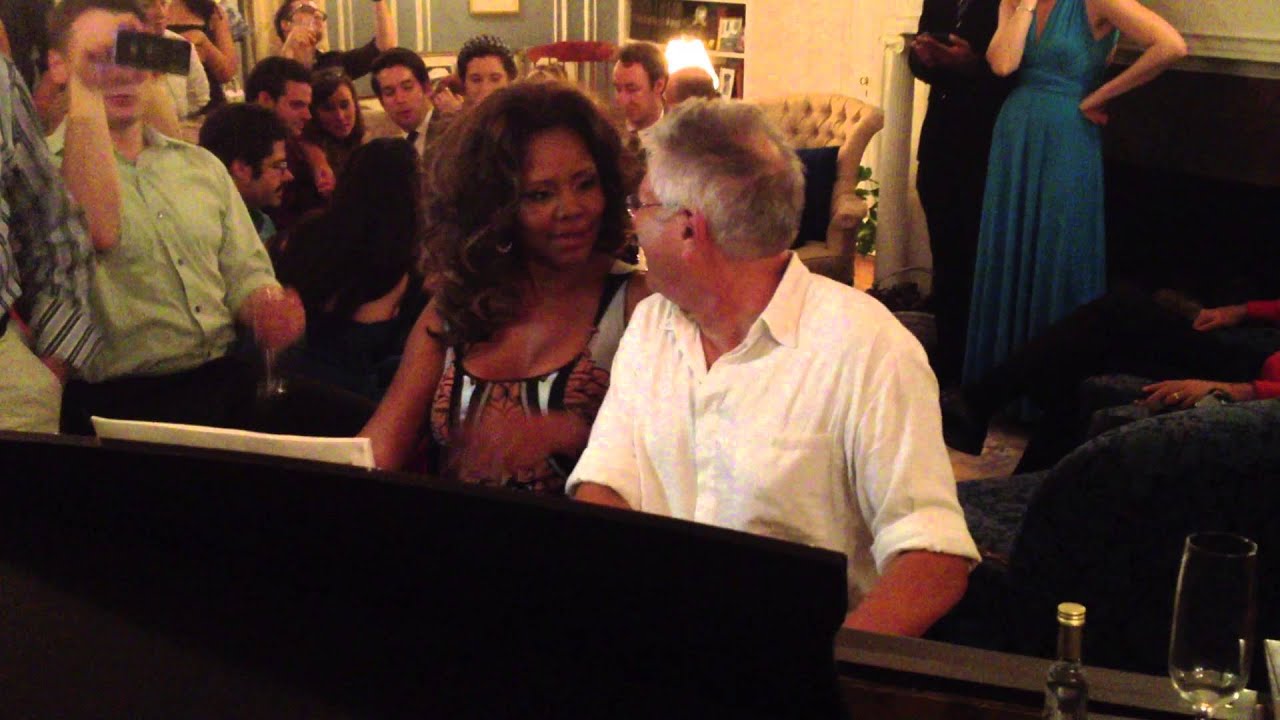 Alan Menken accompanies Tonya Pinkins on Brian Nash's arrangement of SOMEWHERE THAT'S GREEN