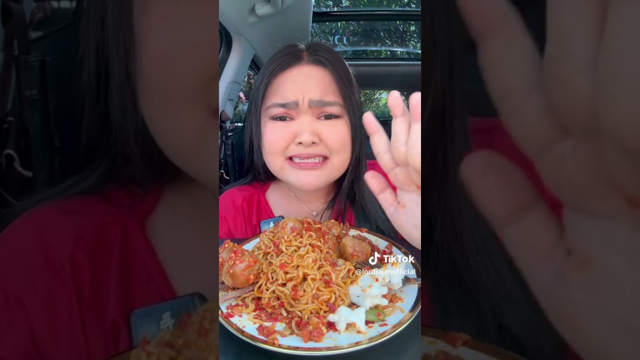 Kumpulan makan tiktok mie laut pedas part 1