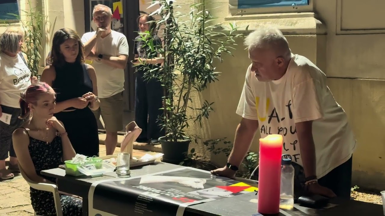 Balog József záró beszédet mond a 35. THEALTER Fesztiválon -- Szeged, 2025.08.02