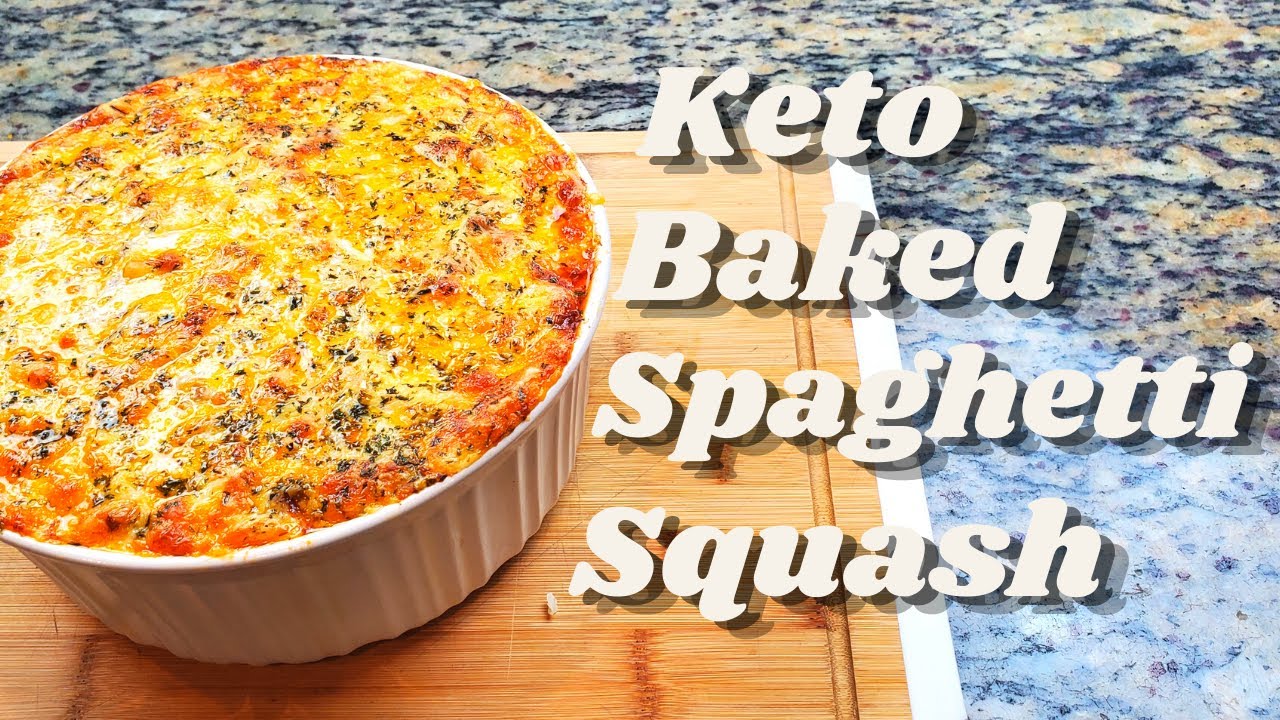 Keto Baked Spaghetti Squash