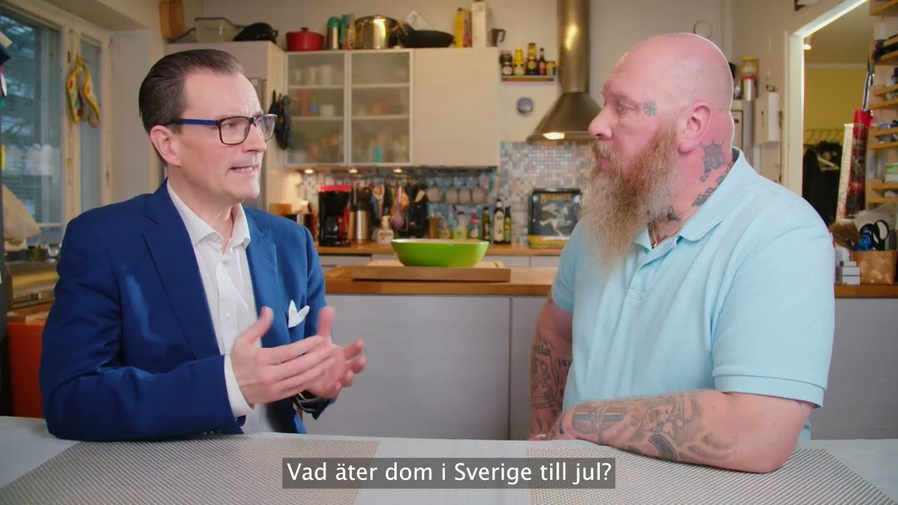 Andr&eacute; Wickstr&ouml;m om finsk vs svensk julmat