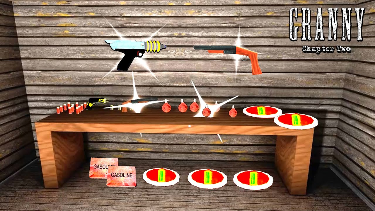 Granny 2 New Update New Weapon Room Wtih Unlimited Weapons