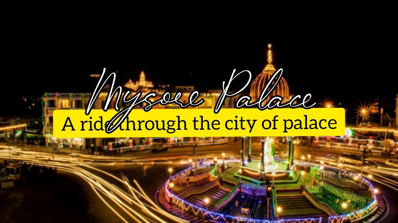 Mysore Night | City Of Palace | Mysore | Horse Ride | Karnataka | TLGVlog