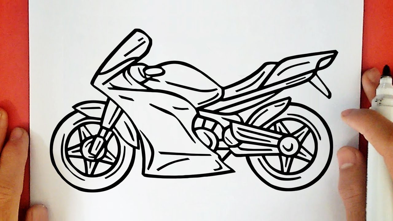 COME DISEGNARE UNA MOTO