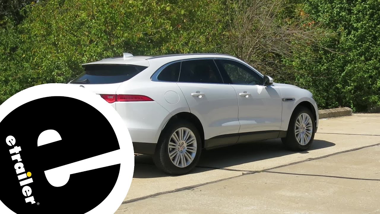 Step-By-Step Installation Tutorial for the Curt Trailer Hitch Receiver on a 2018 Jaguar F-Pace