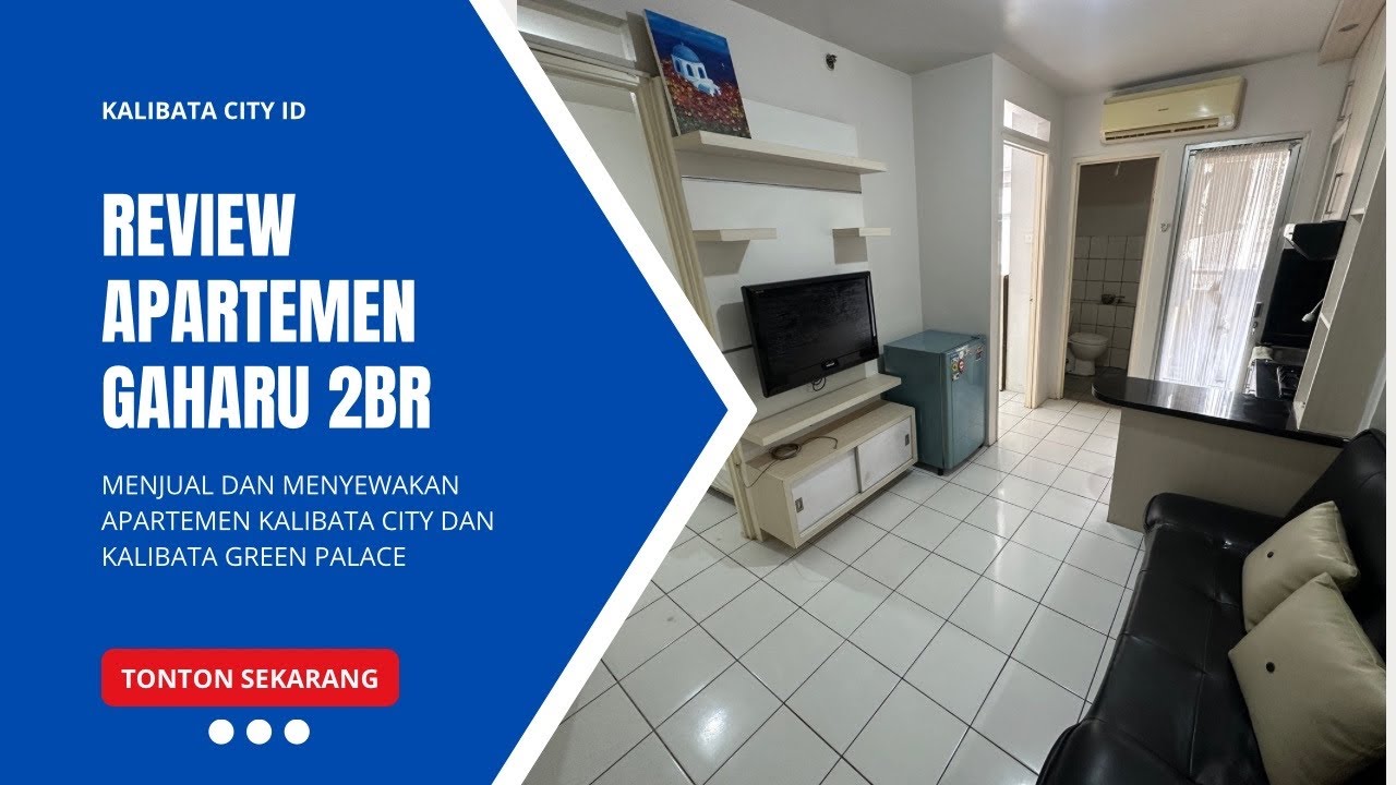 Review Apartemen Kalibata City 2BR Gaharu SemiFurnish #kalibatacity #apartemenkalibatacity