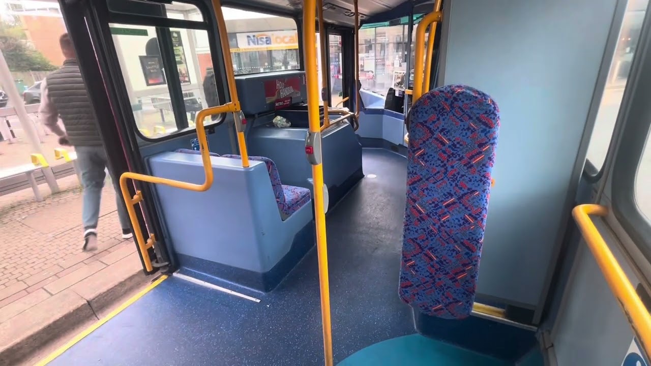 A journey onboard the relaxing hybrid route 107 (LK66DWM VWH2232)