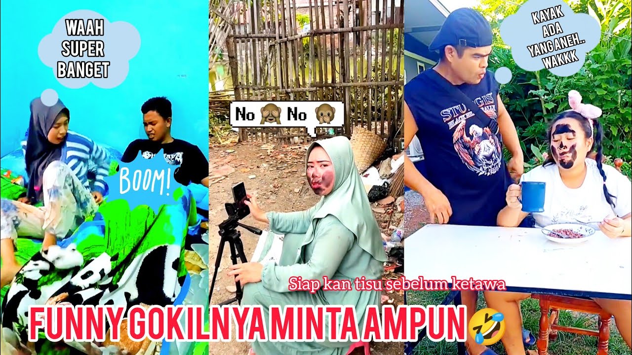 FUNNY LUCU‼️DI KIRA LAGI APA .....TAK TAUNYA LAGI GARUK-GARUK😄