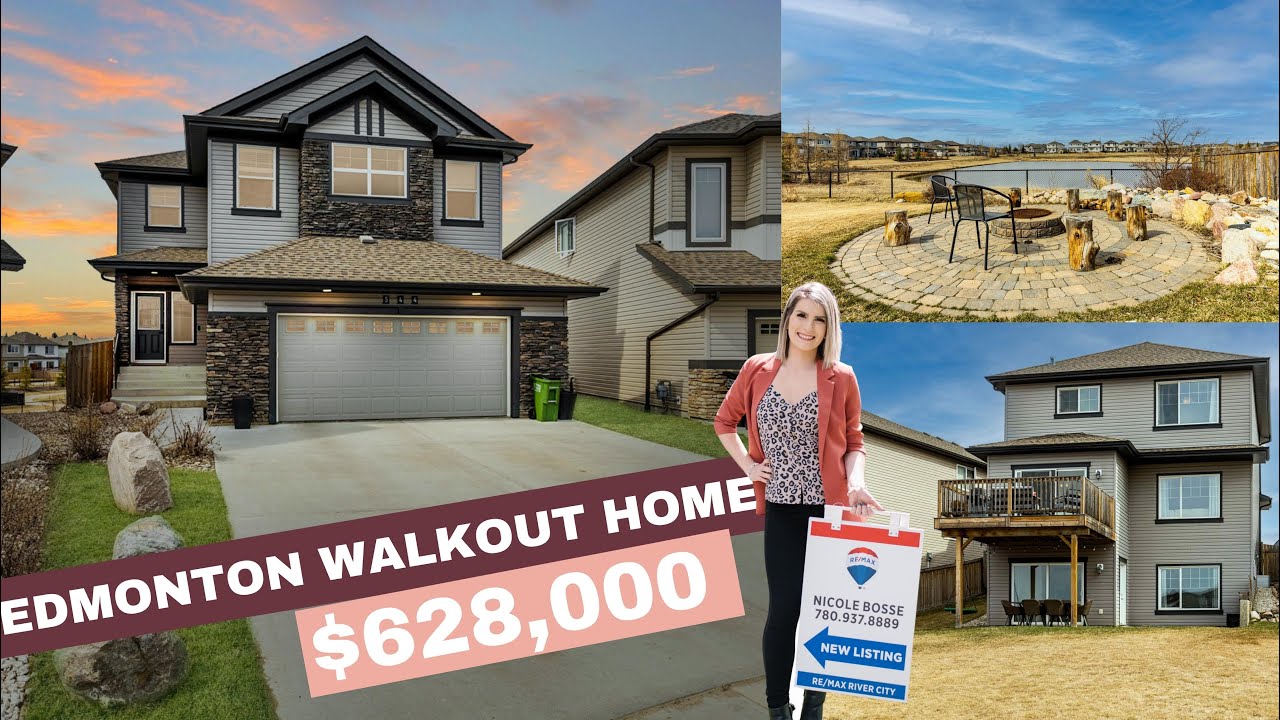 South Edmonton house for sale. A beautiful walkout home for sale in Edmonton Alberta.