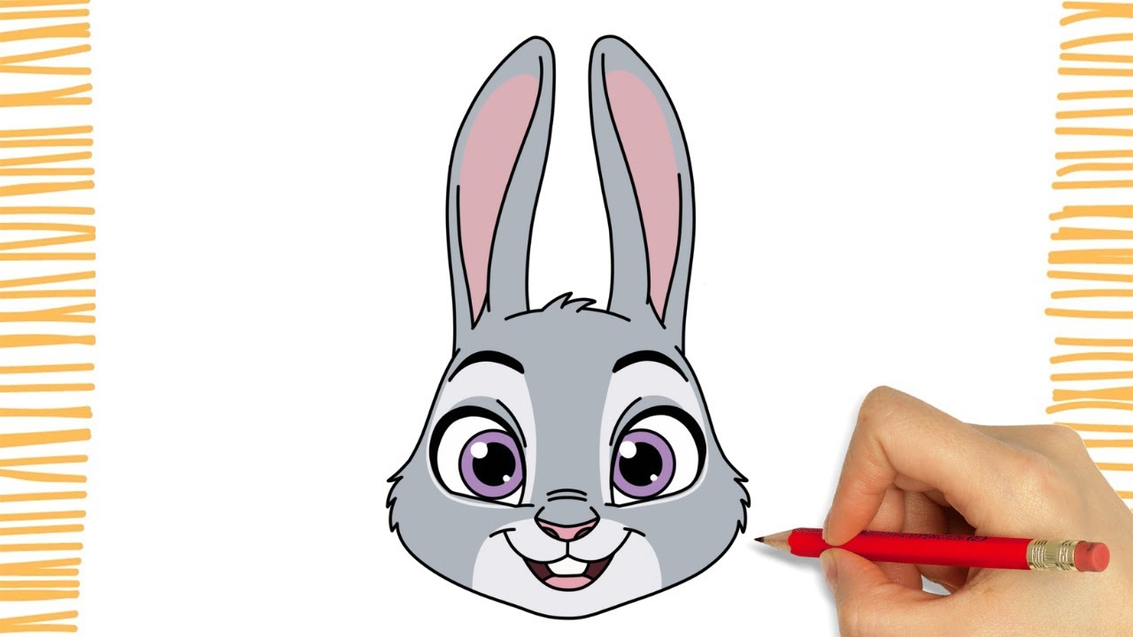 Como Desenhar a JUDY HOPPS I Fácil