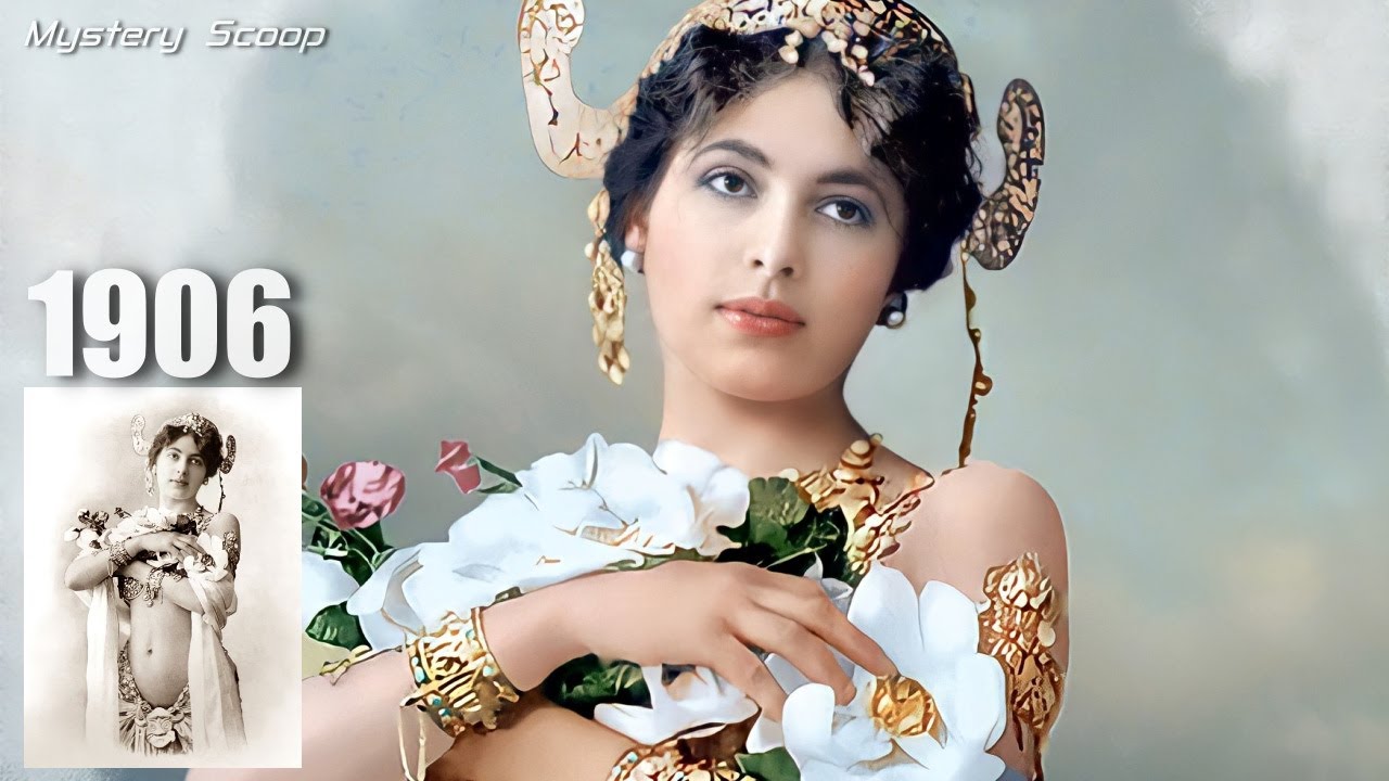 Beauties Of The Past Brought To Life | Libbie Bacon, Maude Adams, Mary Pickford, Mata Hari